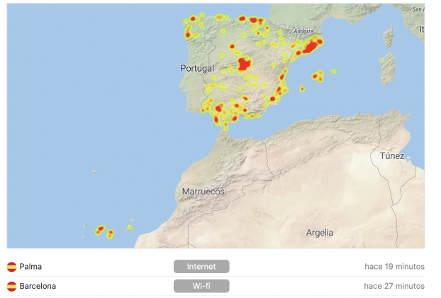 Internet Ausfall Mallorca - Störungen bei Movistar