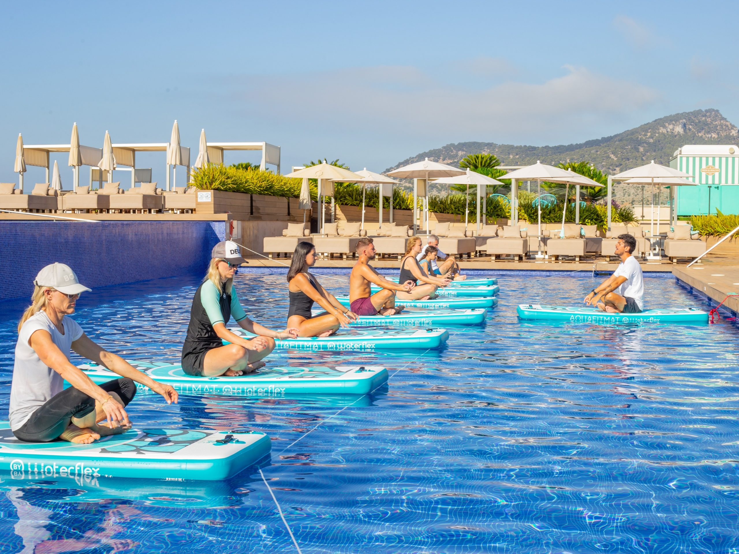 Outdoor-Yoga und Wellness im Zafiro Palace Andratx